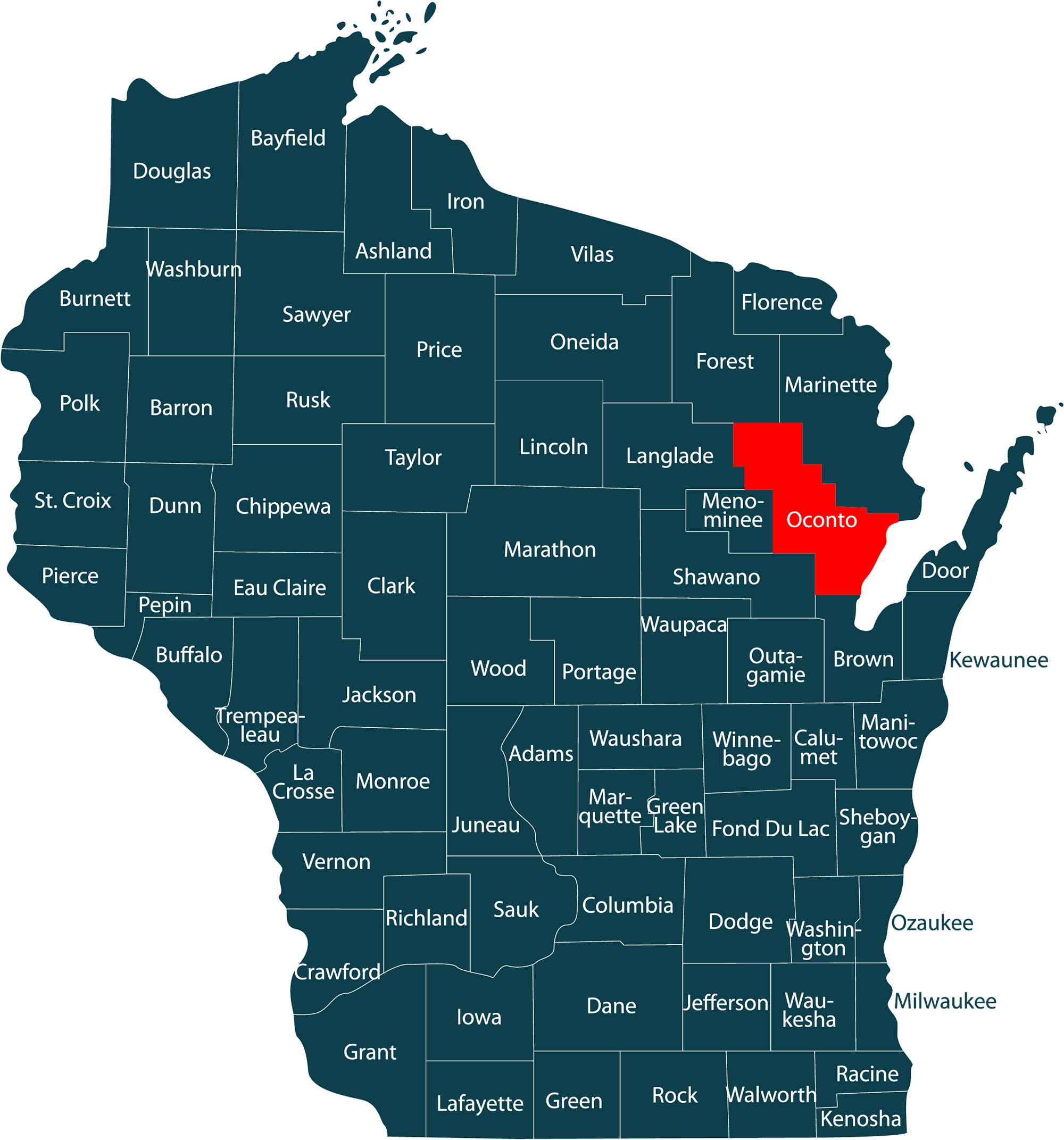 Oconto County Wisconsin @ wisconsin.com